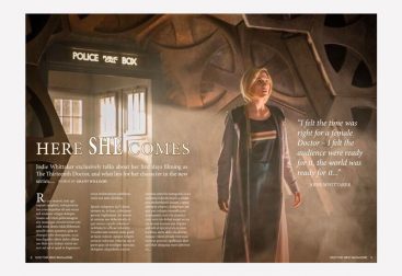 Dr Who Mag Article Mockup
