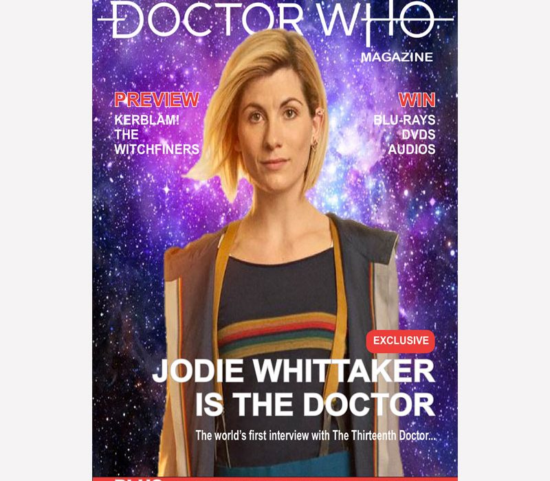Dr Who Magazine Cover MockUp