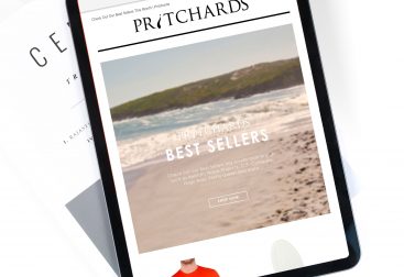 Pritchards Best Sellers email campaign