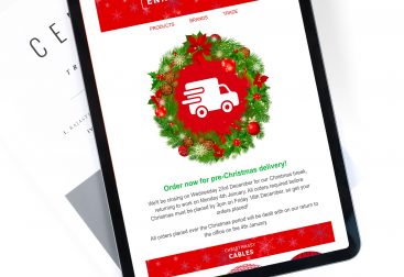 Enamel Shades Christmas Email