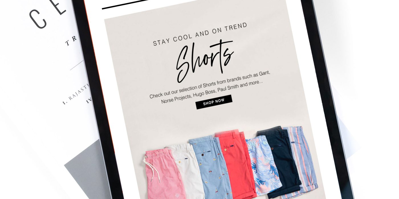 Pritchards Shorts Email Campaign