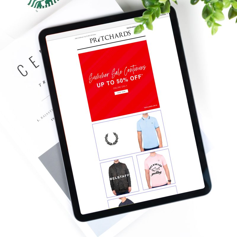 Pritchards Summer Sale Continues Email Campaign