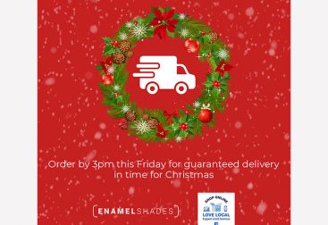 Enamel Shades Christmas Reminder Graphic