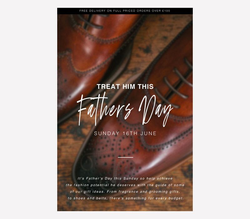 Pritchards Father's Day Poster