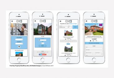 First Key Website Mobile Mock-up