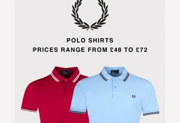 Pritchards Fred Perry Polo Shirts Graphic