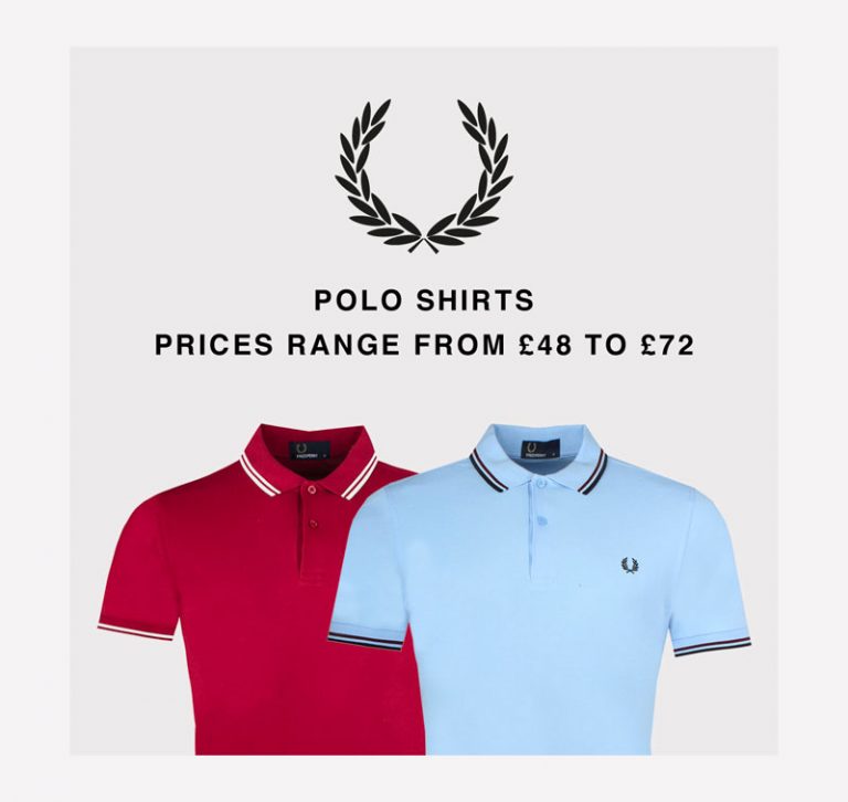 Pritchards Fred Perry Polo Shirts Graphic