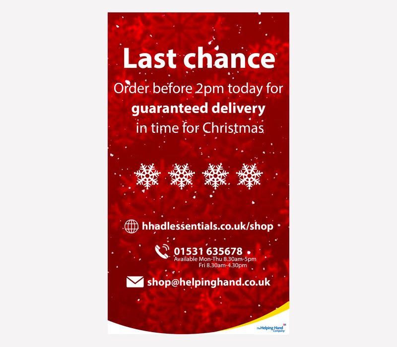 Last Chance Delivery Facebook Story Graphic