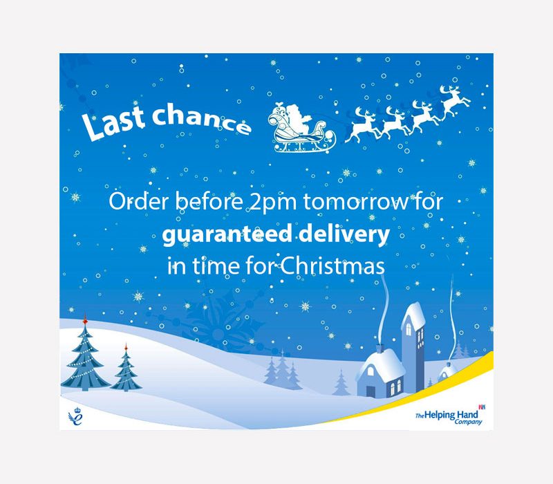 Christmas Delivery Last Chance Delivery Graphic