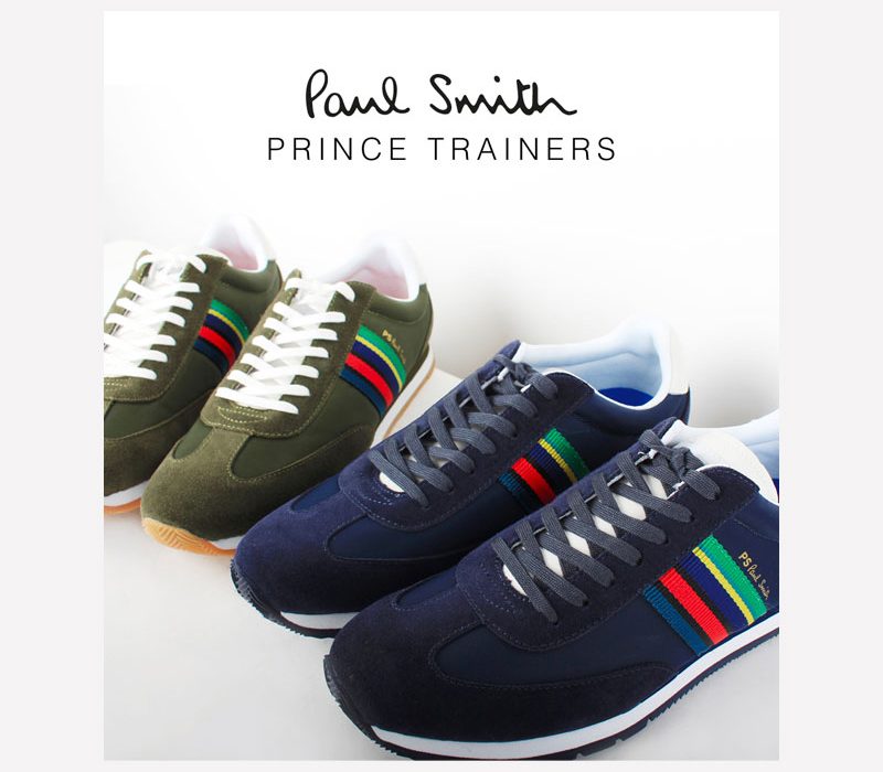 Pritchards: Paul Smith Prince Trainers Email Graphic