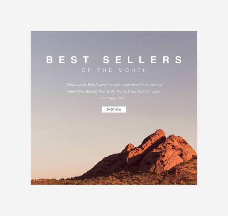 Pritchards Best Sellers of the Month Email Graphic