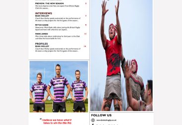 Rugby Match Contents page