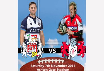 Rugby Match Advertisement Poster