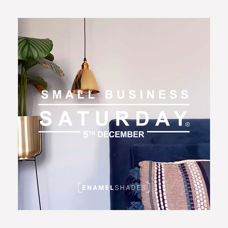 Enamel Shades Small Business Saturday Graphic