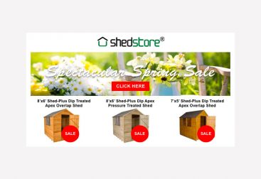 Shedstore Email Graphic