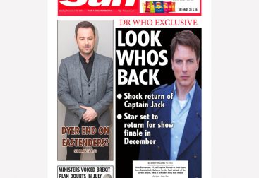 The Sun Newspaper Mock-Up