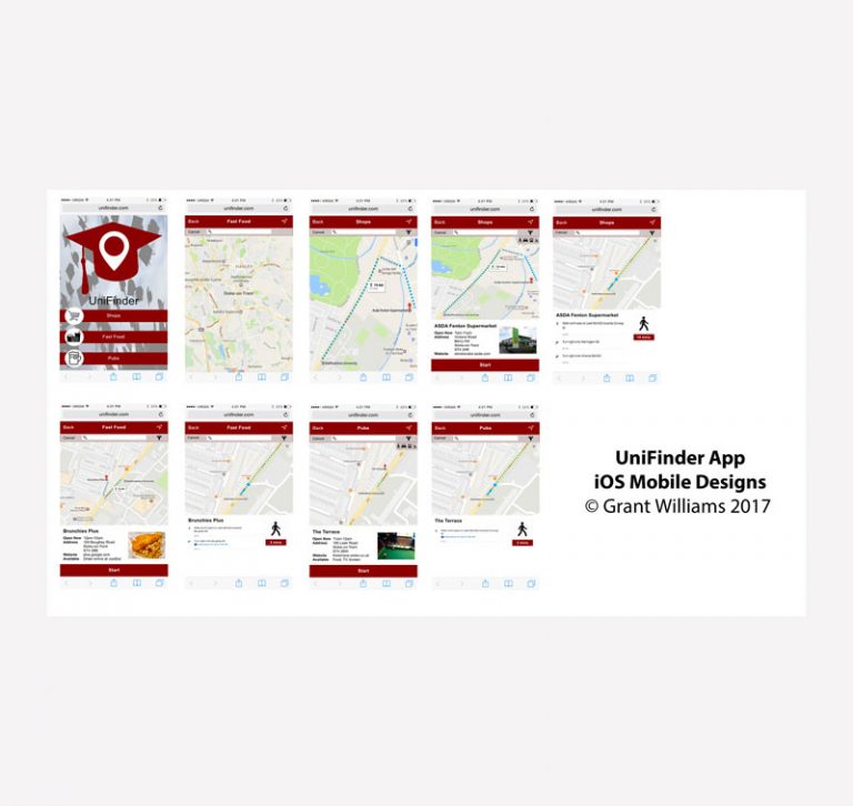 UniFinder Tablet Design