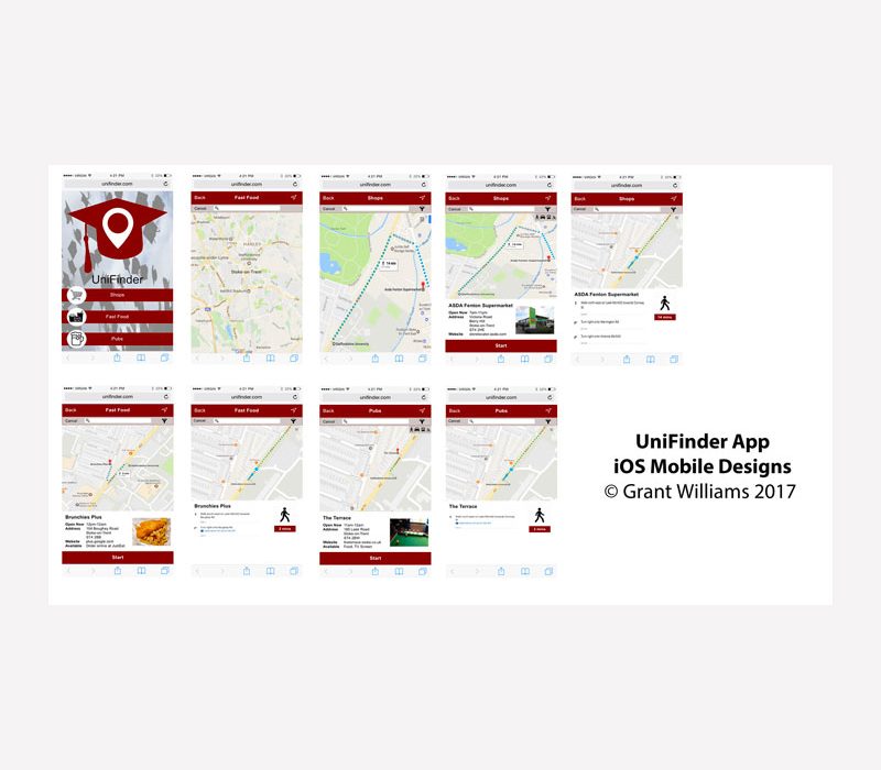 UniFinder Tablet Design